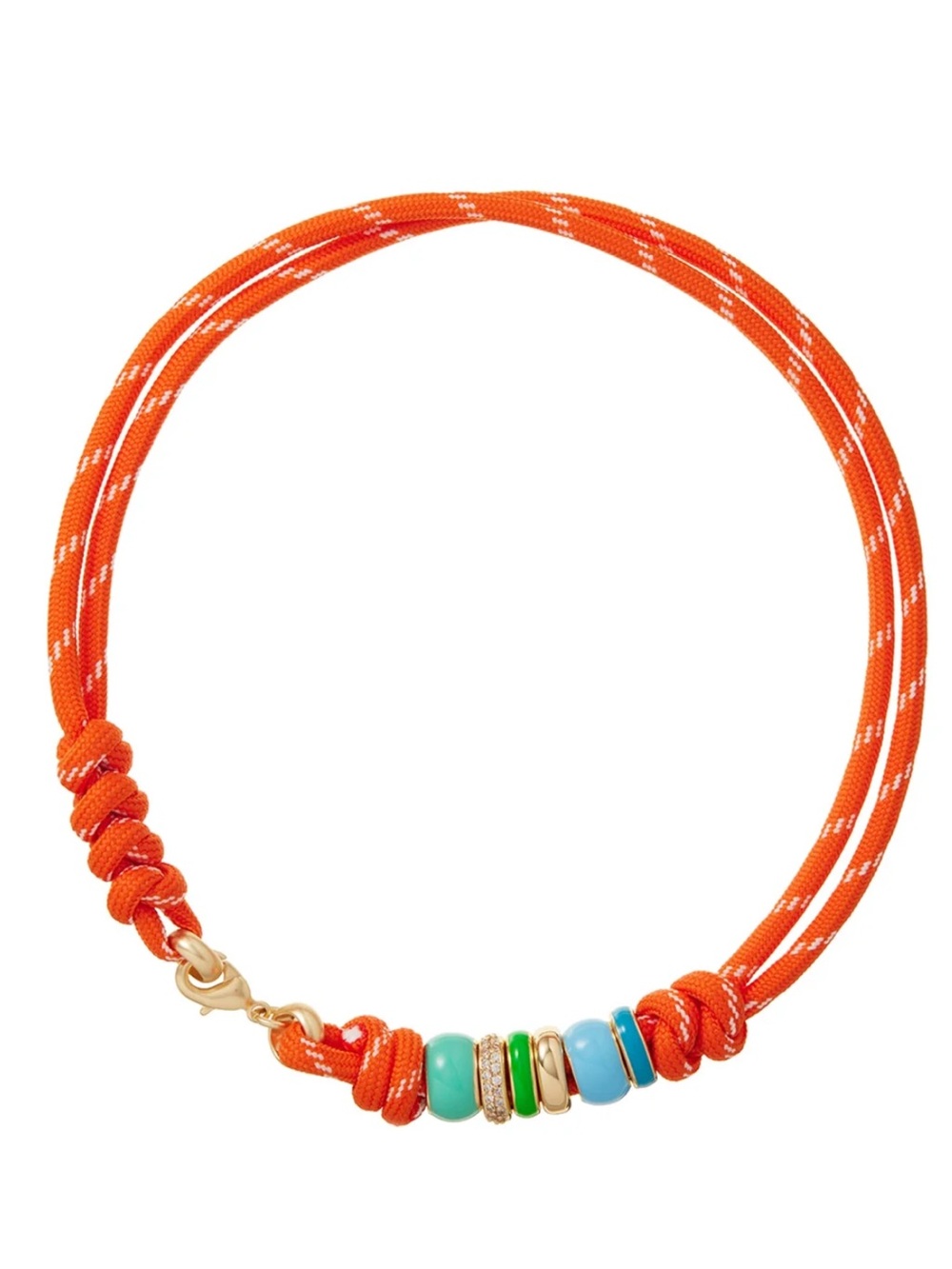 NWOT Roxanne Assoulin happy cord necklace